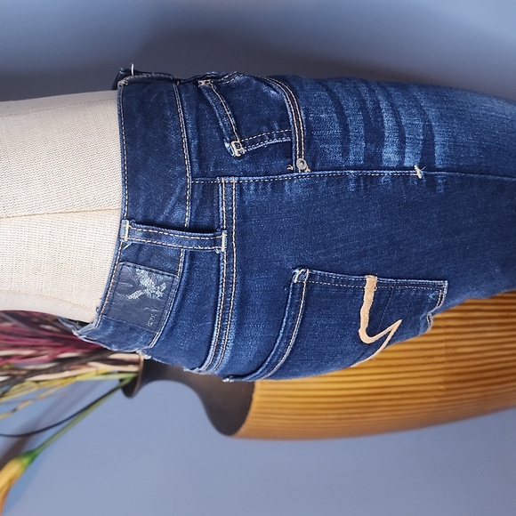 American Eagle Super Stretch Skinny Jeans Size 6 - Picture 6 of 15